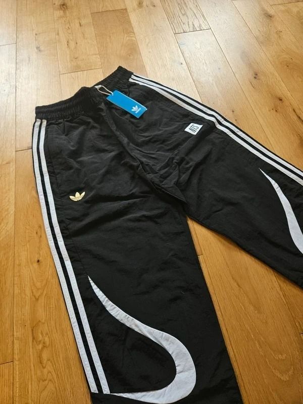 Adidas Originals X NTS Radio Cargo Pants Black Unisex Streetwear